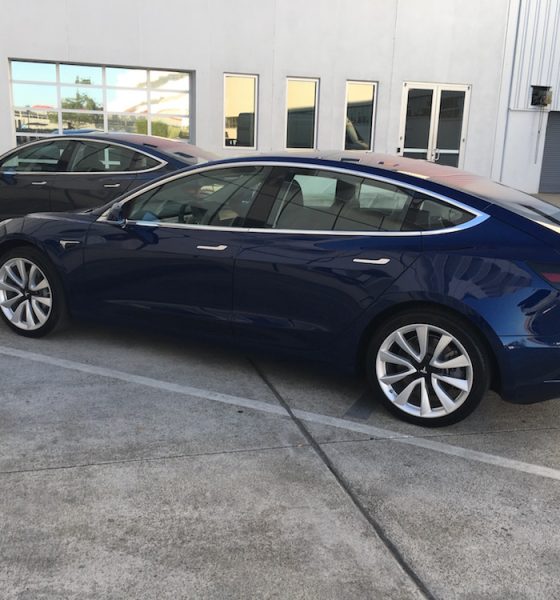 Model 3 delivery stocks