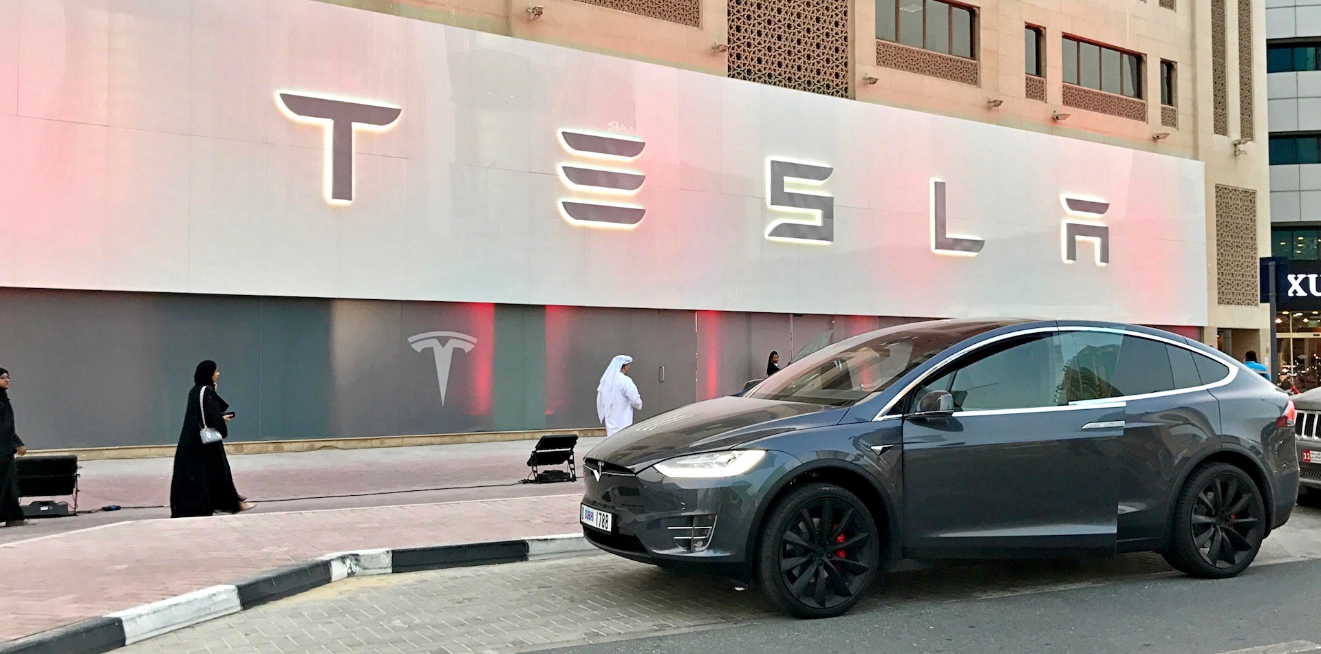 Tesla dubai