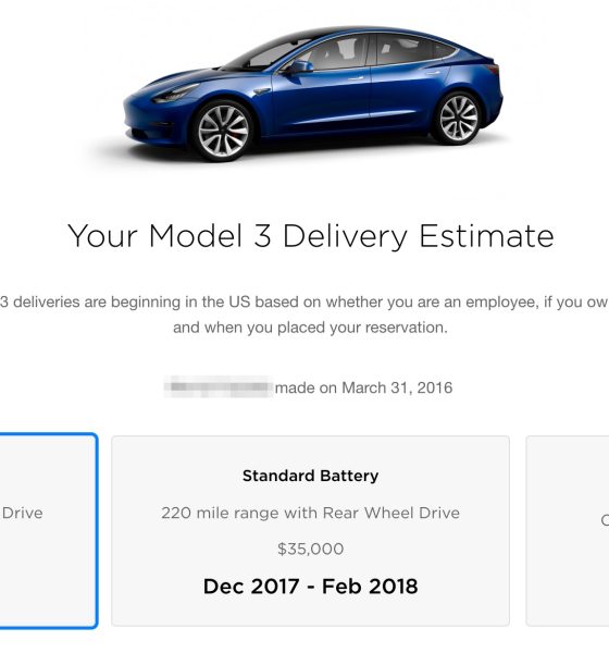 cancel Model 3 reservation