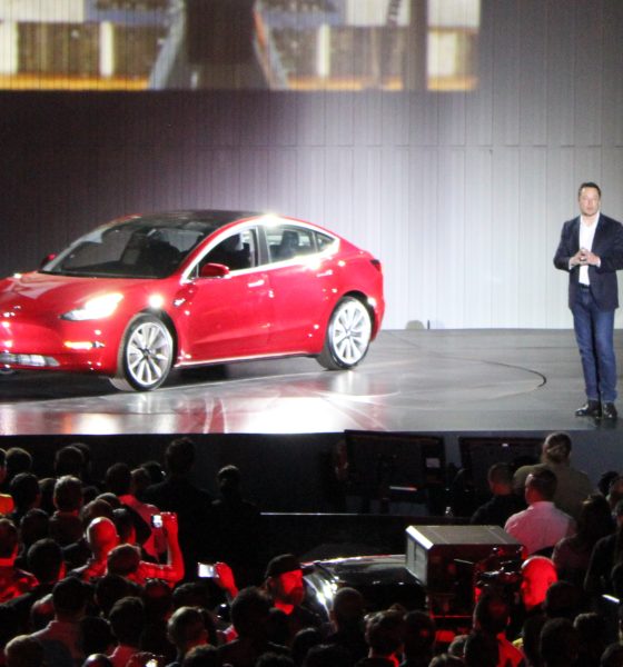 elon musk model 3
