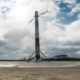 The first stage of Falcon 9 landed at LZ-1 following the launch of CRS-10 in February 2017. Expect a similar spectacle this Monday! (SpaceX)