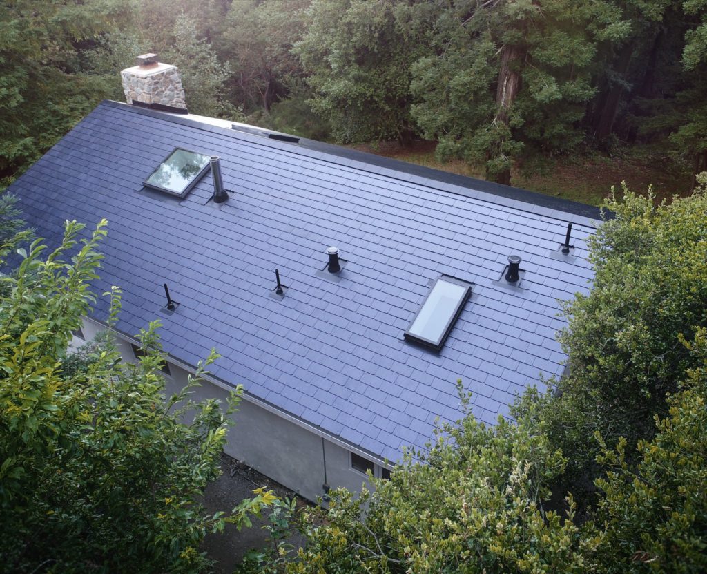 Tesla flat roof discount