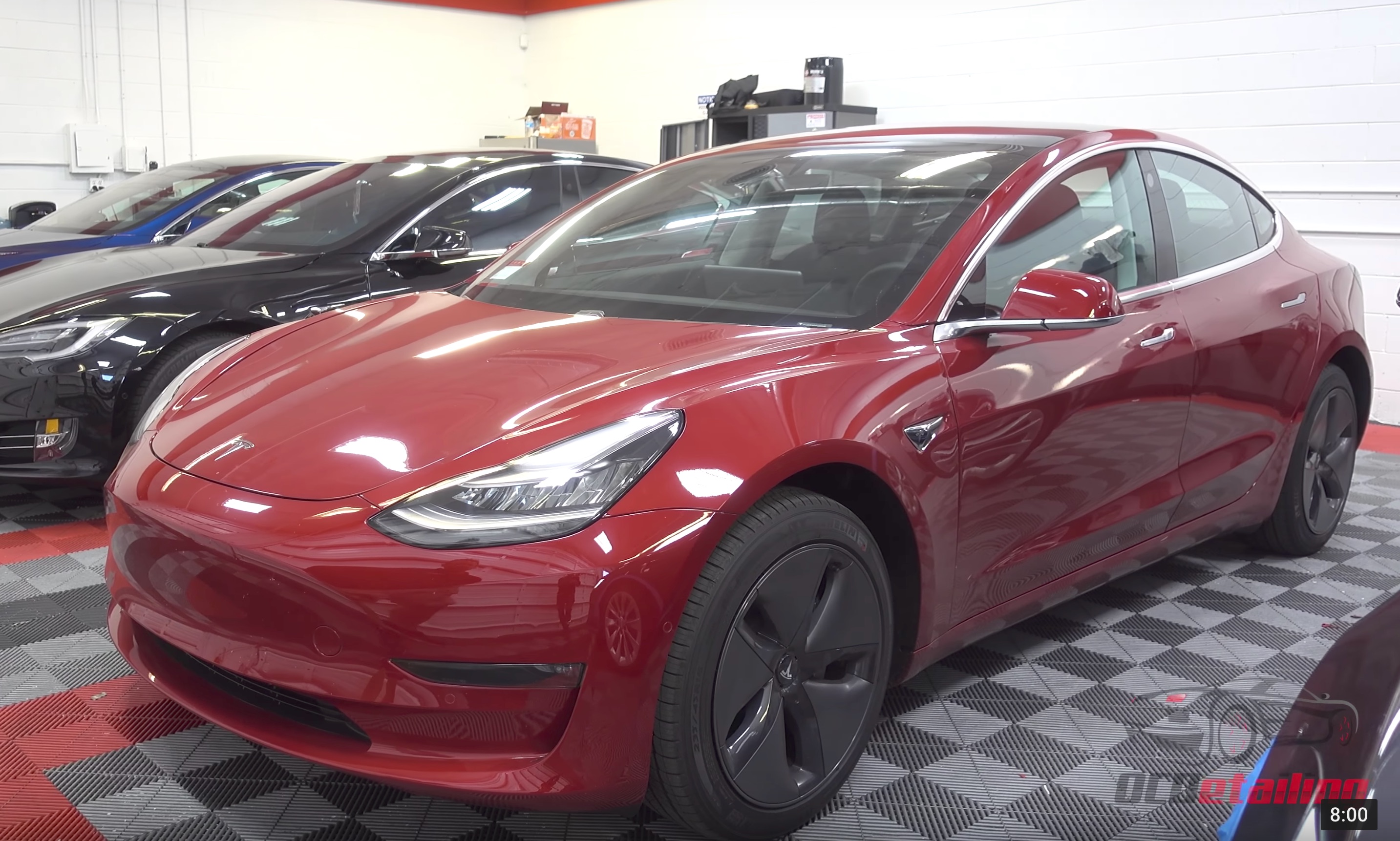 red tesla model 3 walkaround review TESLARATI