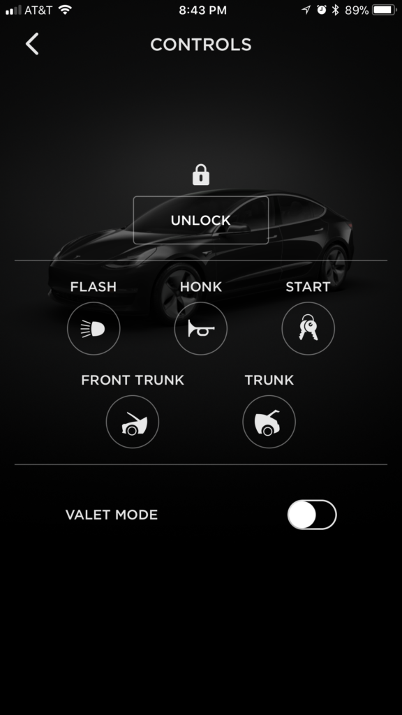 Tesla model 3 clearance phone key