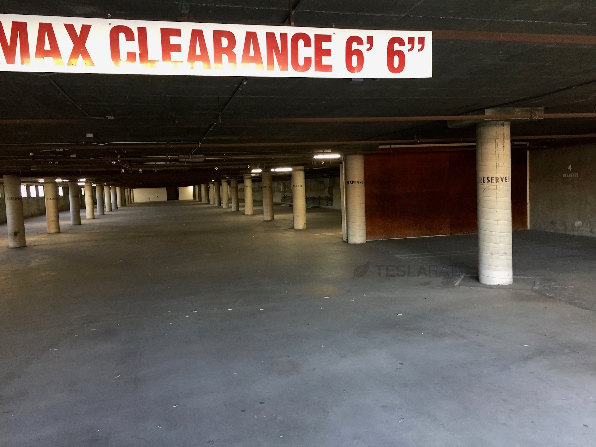 Subterranean parking for 58 vehicles.