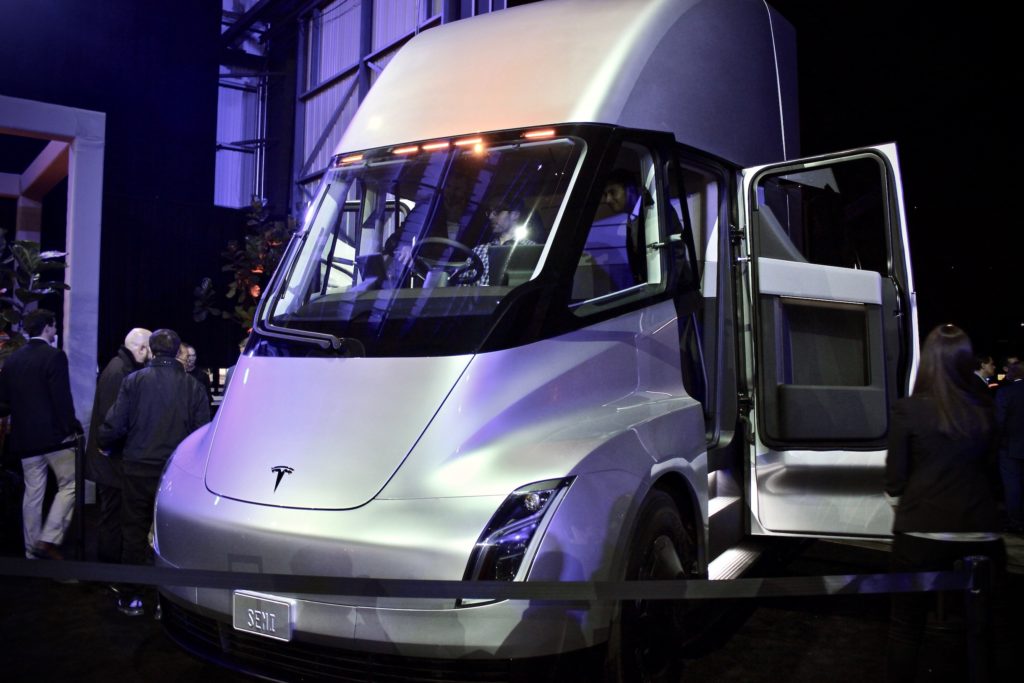Tesla truck sales price semi