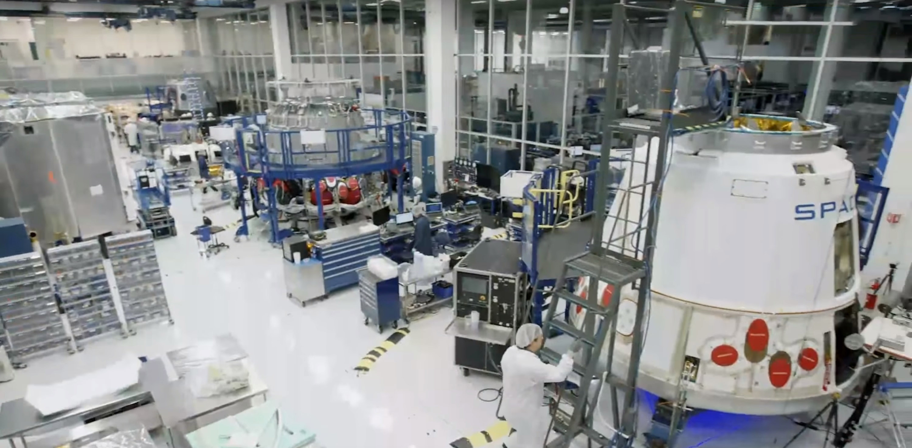 Dragon processing (SpaceX)
