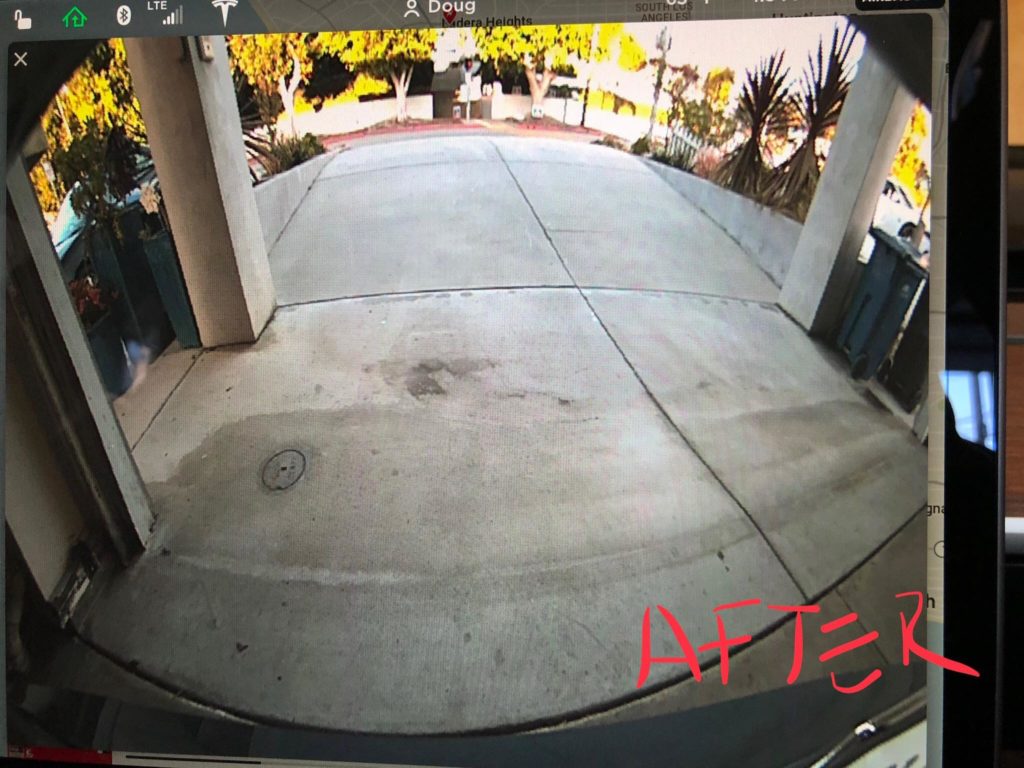 tesla model s backup camera black screen