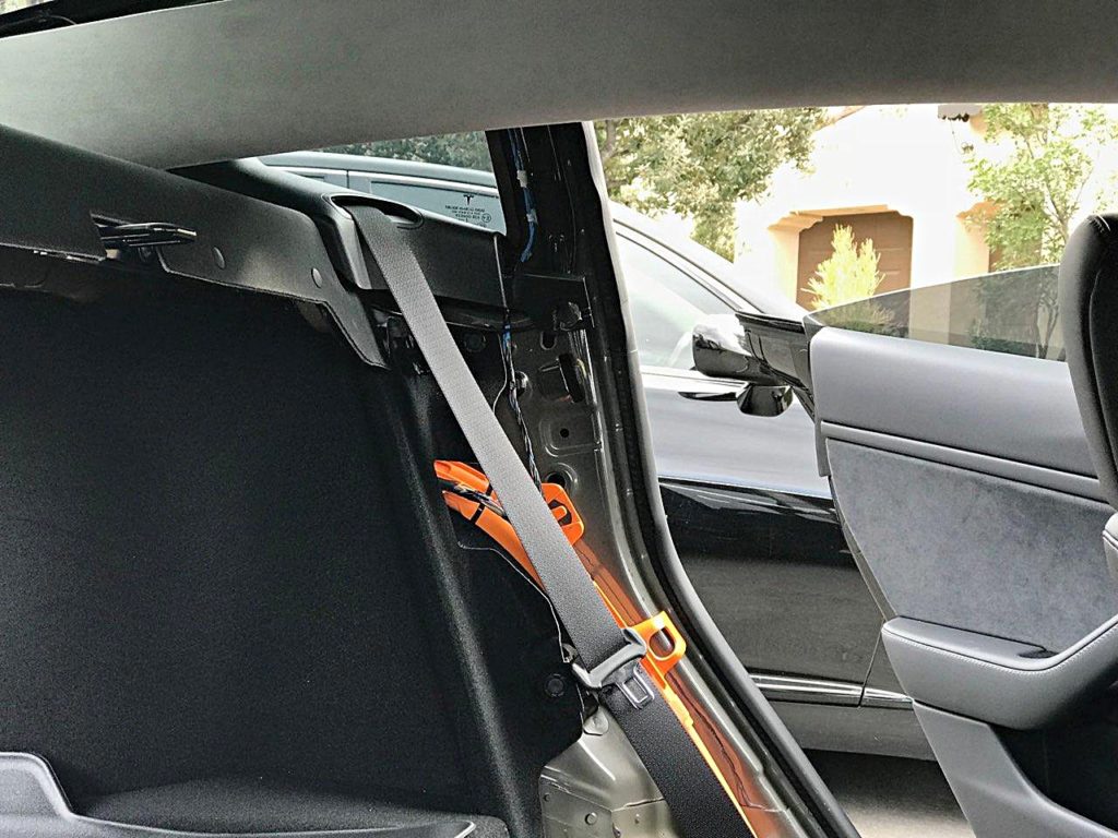 Installing a Tesla Model 3 dashcam solution from BlackVue