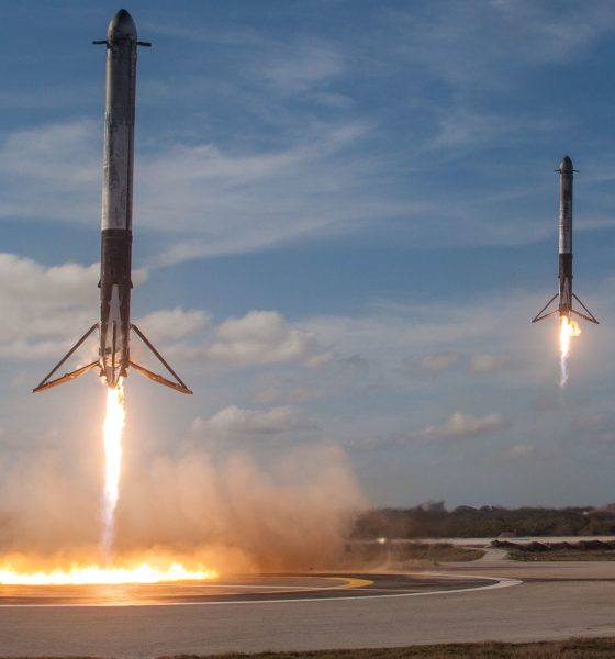 Including Falcon Heavy's two side boosters, SpaceX has successfully completed an array of land-based recoveries in the last four months, but not a single landing on a drone ship. (SpaceX)