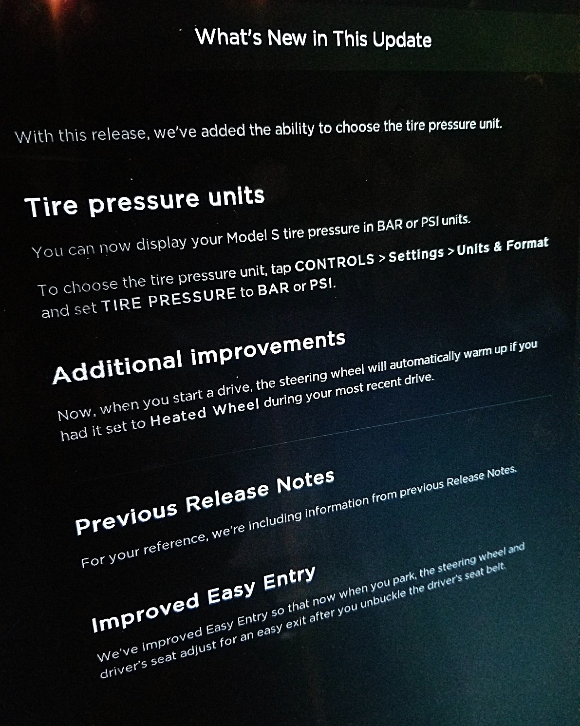 tesla-heated-steering-wheel-release-notes-update