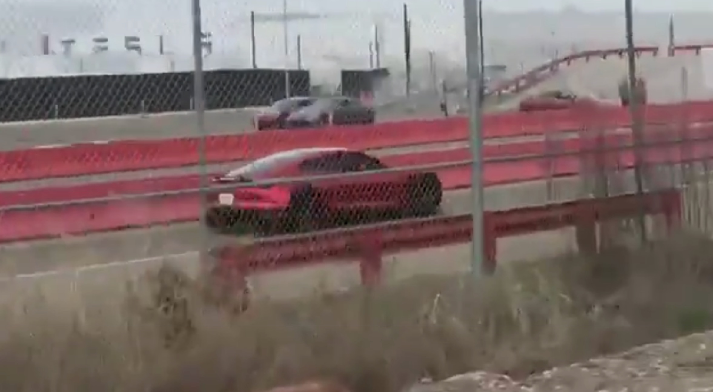 Tesla Roadster 2020 Spied Testing At Fremont Factory Track