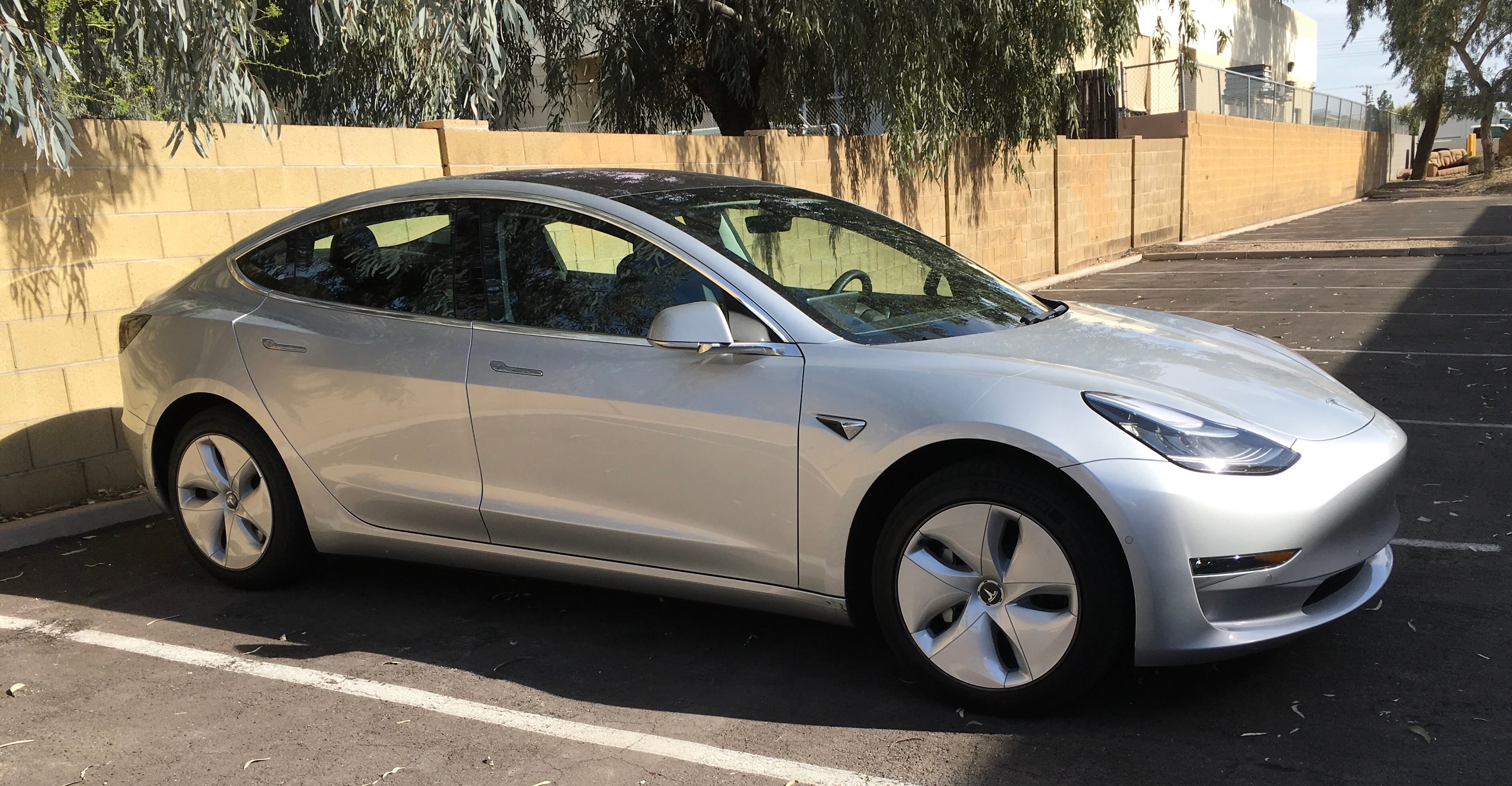 Tesla tale: A man, his Model 3, his silver Aero Wheels, and serendipity