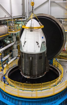 DM 1 at Plum Brooke June 2018 SpaceX twitter