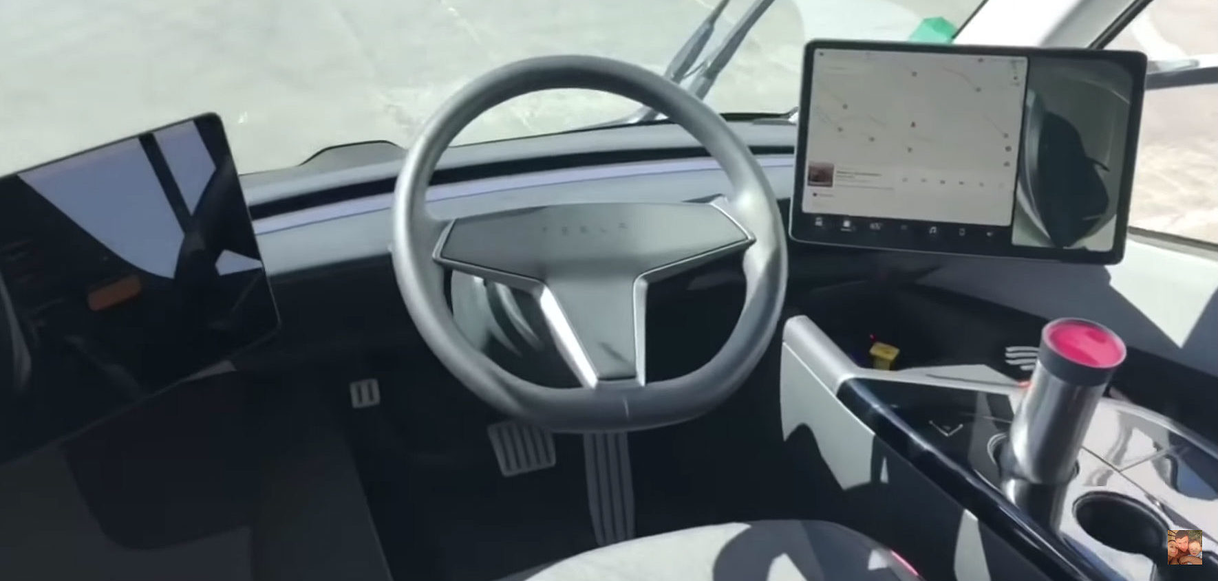 Tesla Semi Cabin S Model 3 Inspired Elements Showcased In