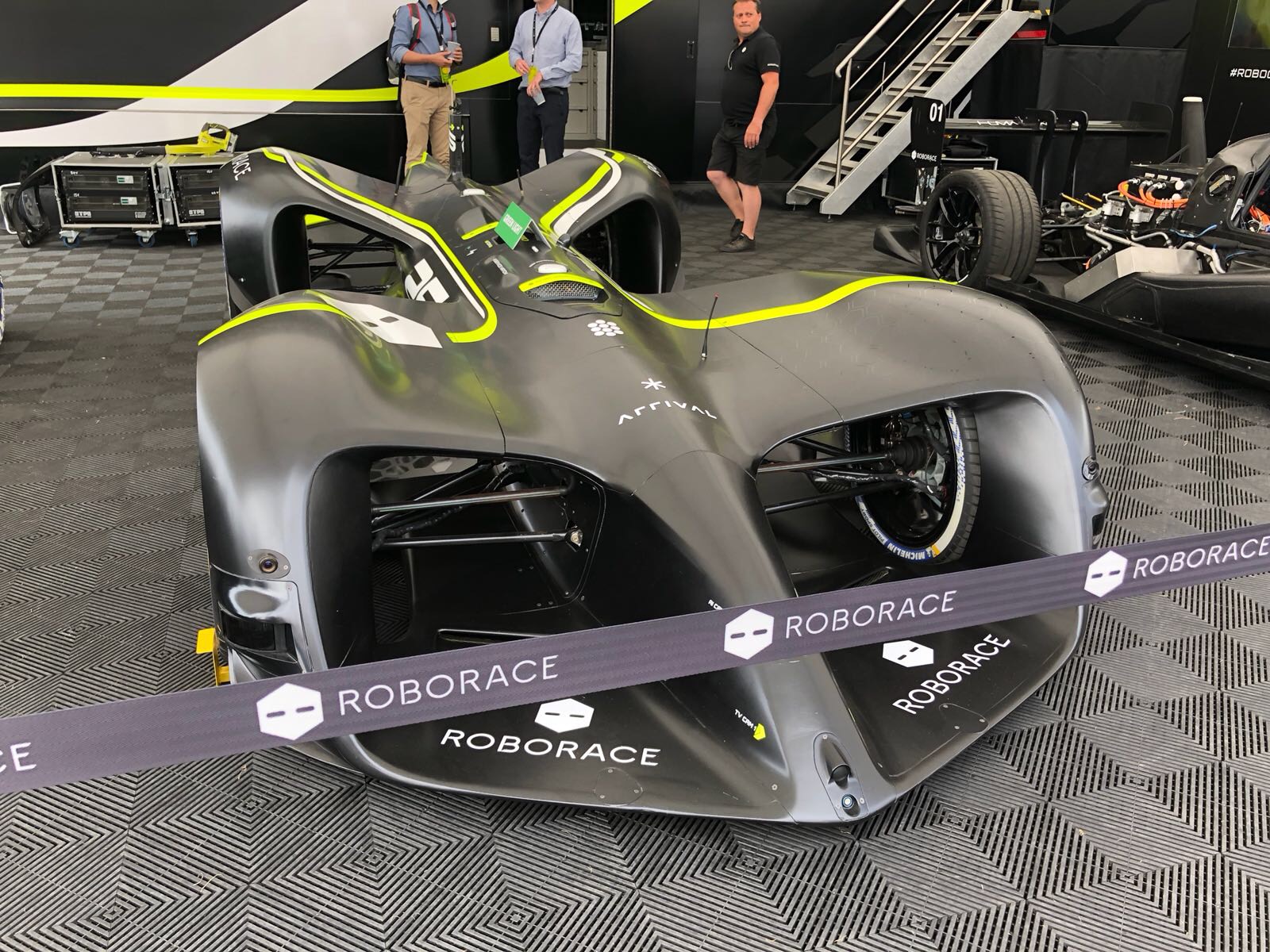 The Roborace's Self-Driving Race Car Is Every Kind of Absurd