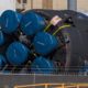 SpaceX's third Block 5 Falcon 9 booster shows off its well-worn octaweb and Merlin engines after a successful launch debut and recovery. (Pauline Acalin)