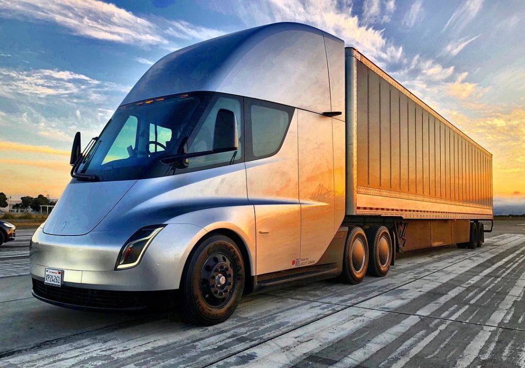 tesla semi truck tour