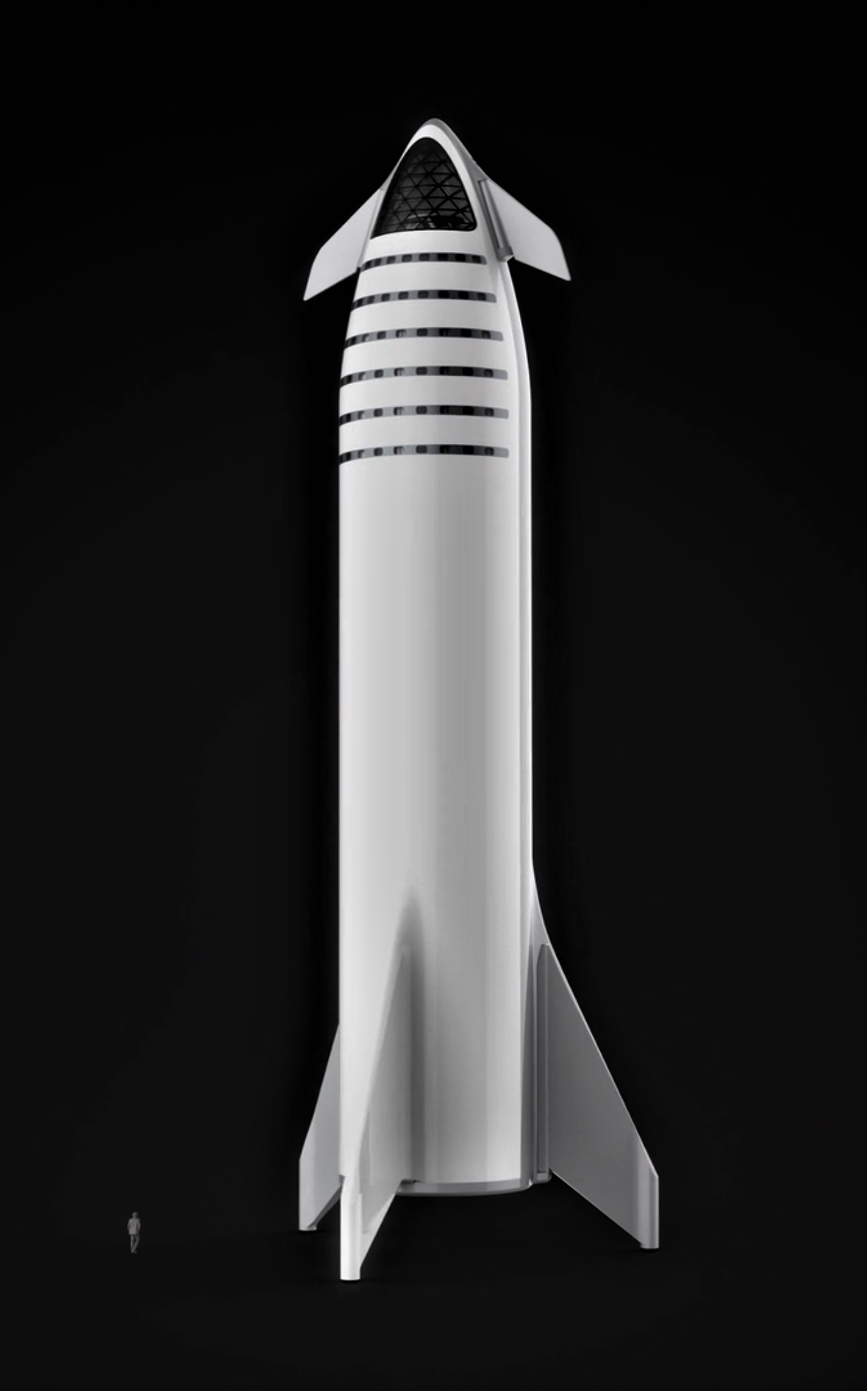 BFR 2018 spaceship human to scale (SpaceX) 2