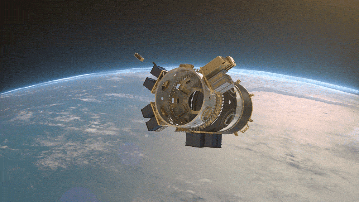 SSO-A-Upper-Free-Flyer-deployment-(Spaceflight)