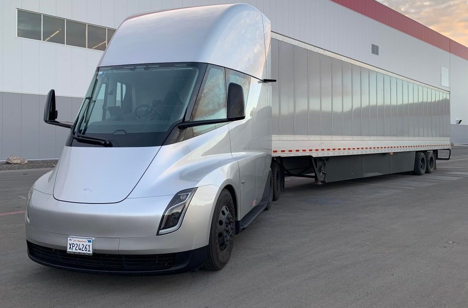 The Tesla Semi S Recent Giga 1 Sighting Highlights Its