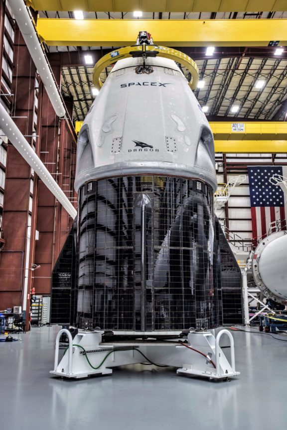 Crew Dragon DM-1 integrated 39A (SpaceX)(c)