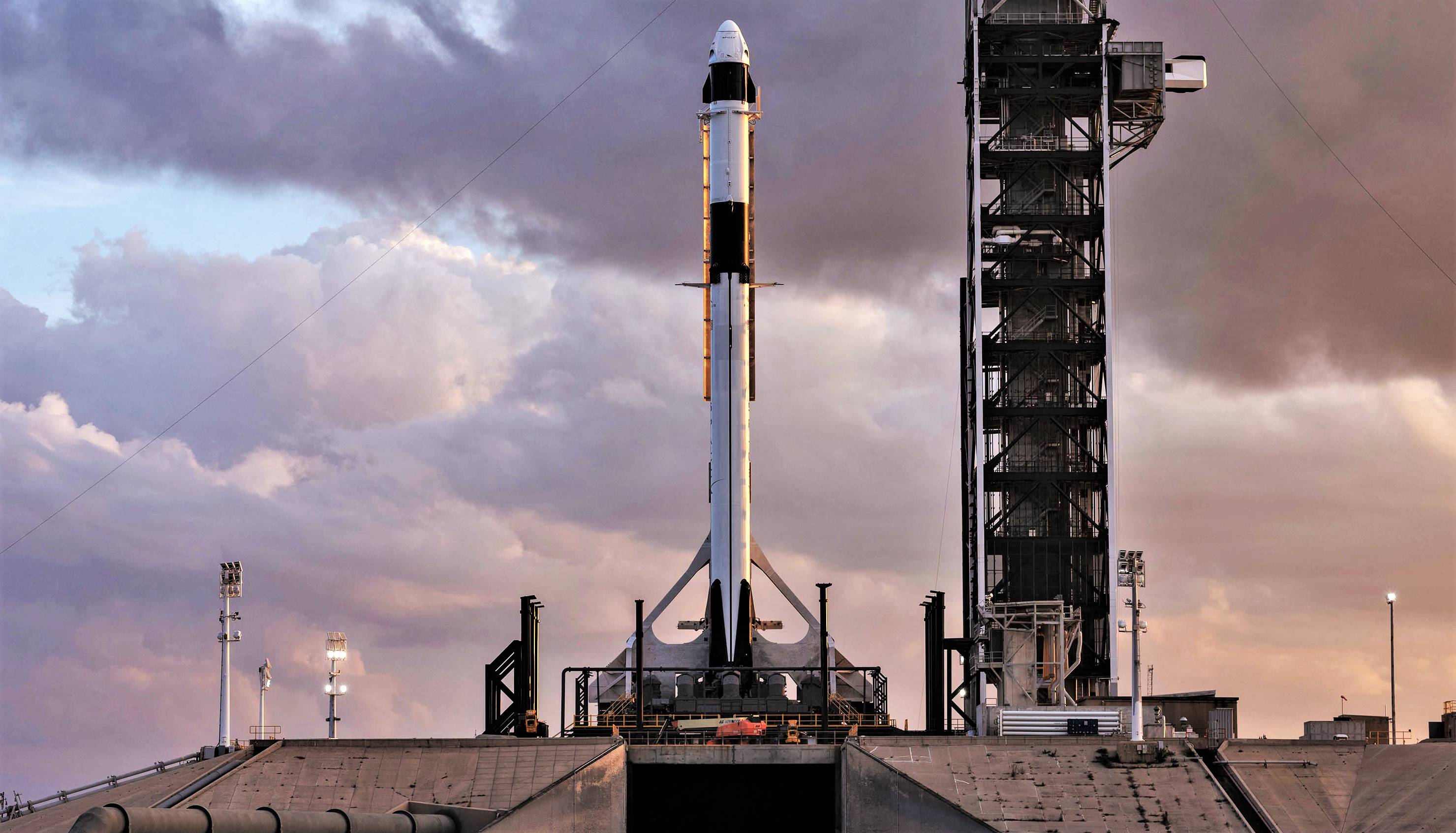 spacex will hopefully first orbital flight