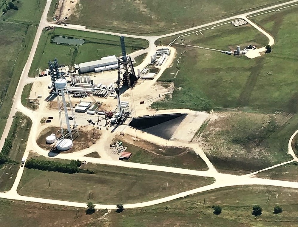Falcon Heavy center core McGregor S1 stand 012819 (Instagram – n75sd)