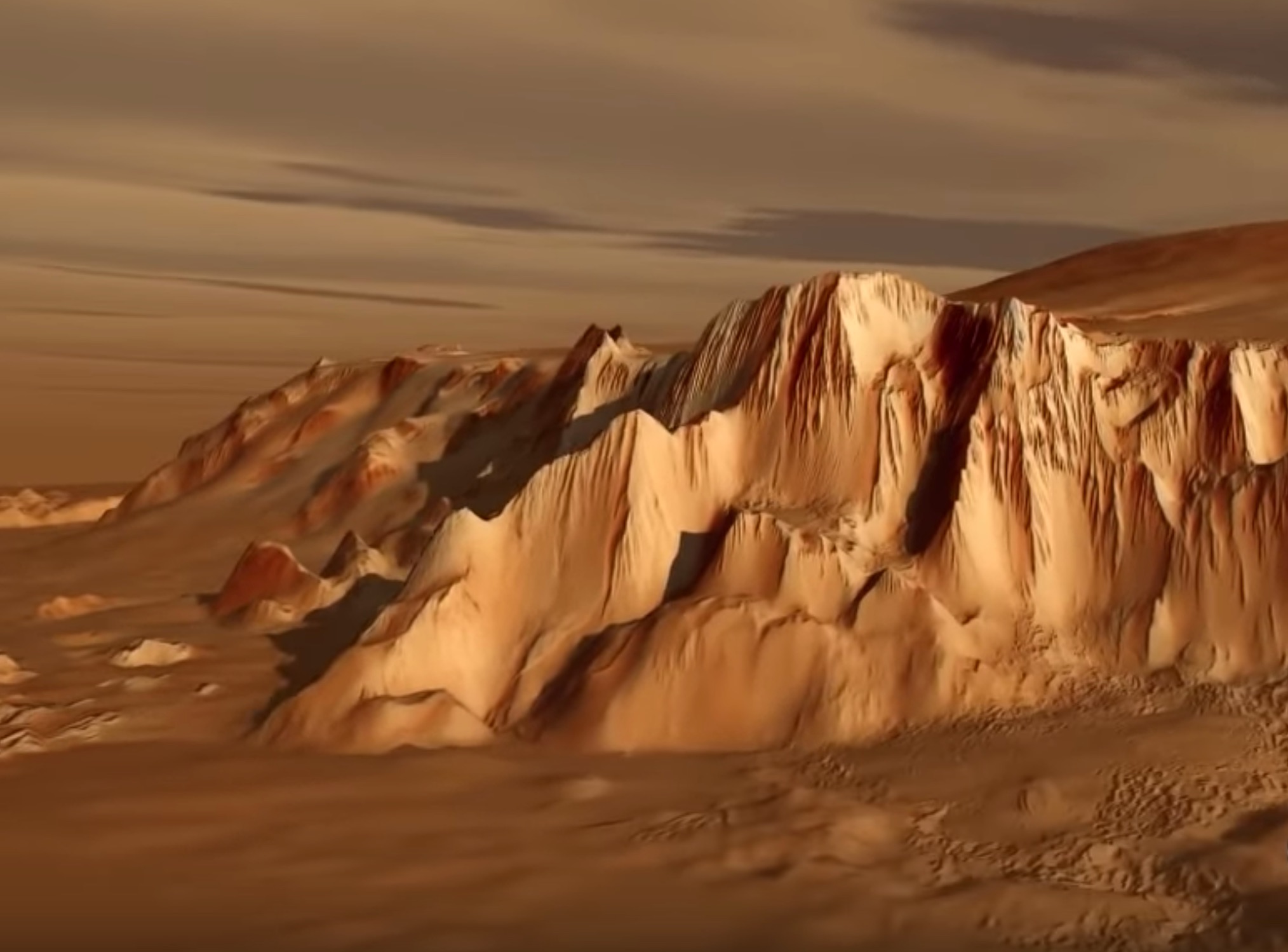 Mars Express provides incredible images of the Olympus Mons