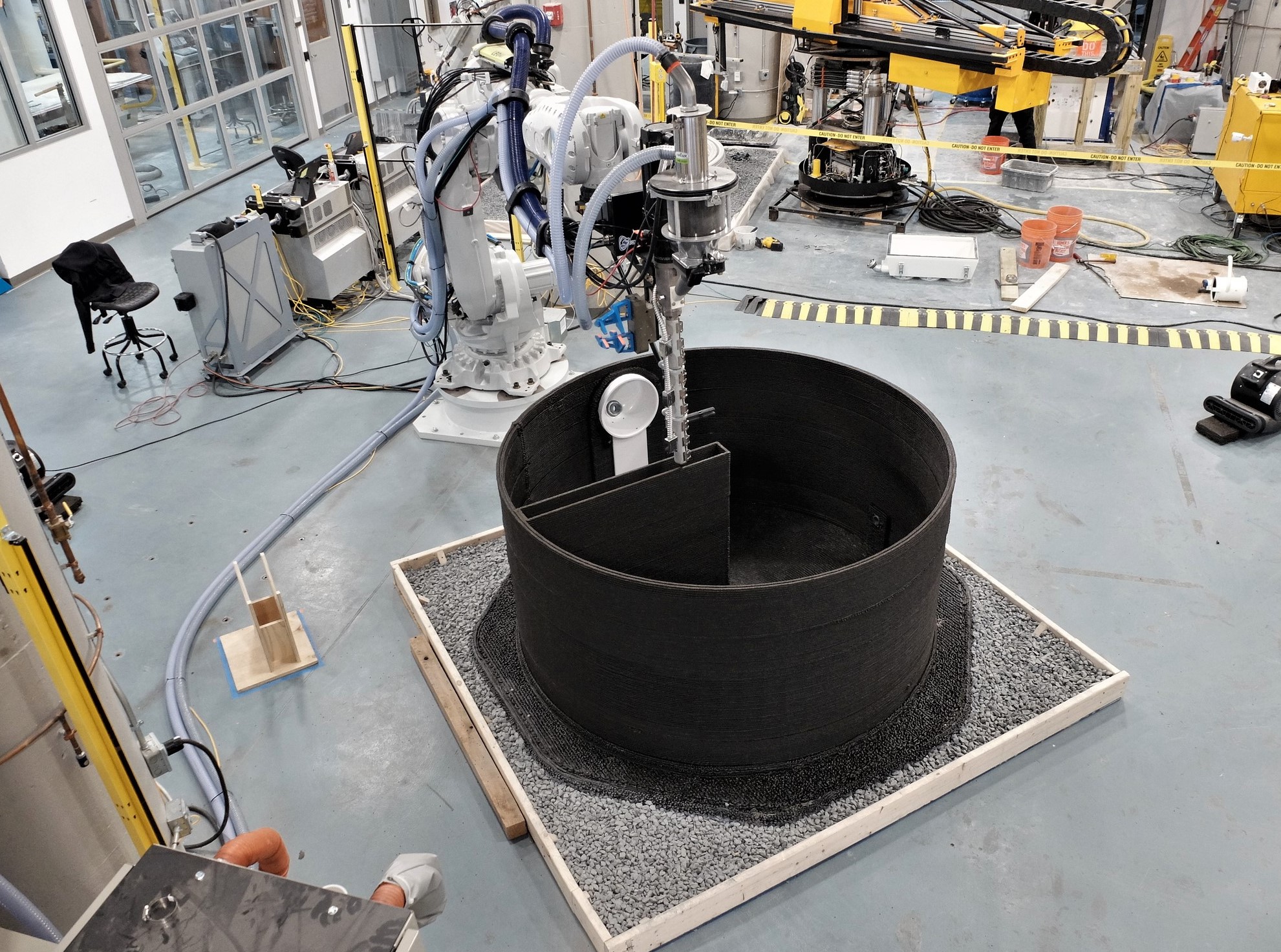 1200 gal water tank 3D print 2019 (AI SpaceFactory)