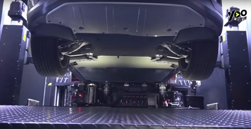 NIO's electric car battery swapping station looks to pick up where