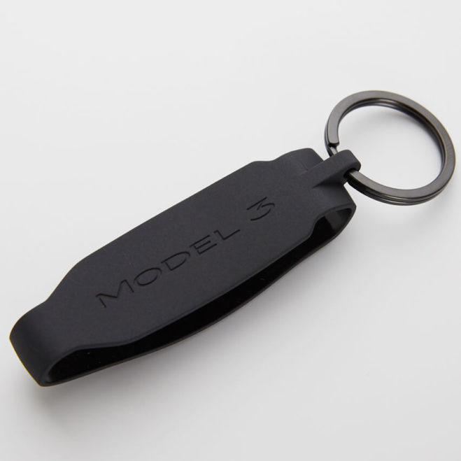 Tesla Modely 3 Key Ring - TESLARATI