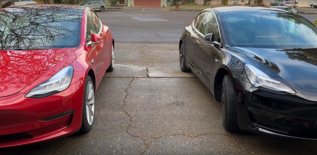 Difference between model 3 standard plus and long range discount