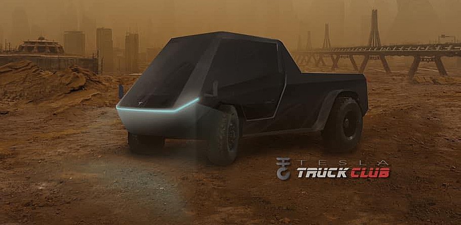 Tesla Pickup Truck Imagined In Fan Renders By Community