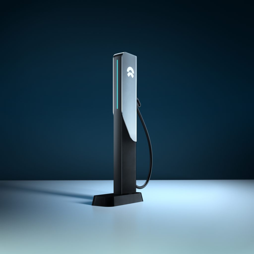 Nio shop charging stations