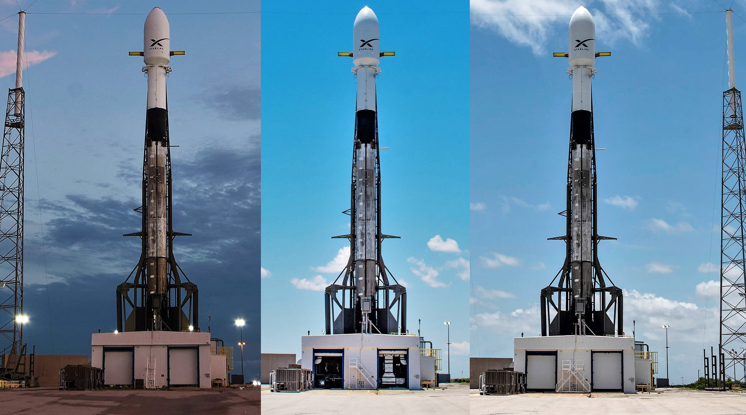 Falcon 9 B1049 Starlink v0.9 prelaunch (SpaceX) take 3