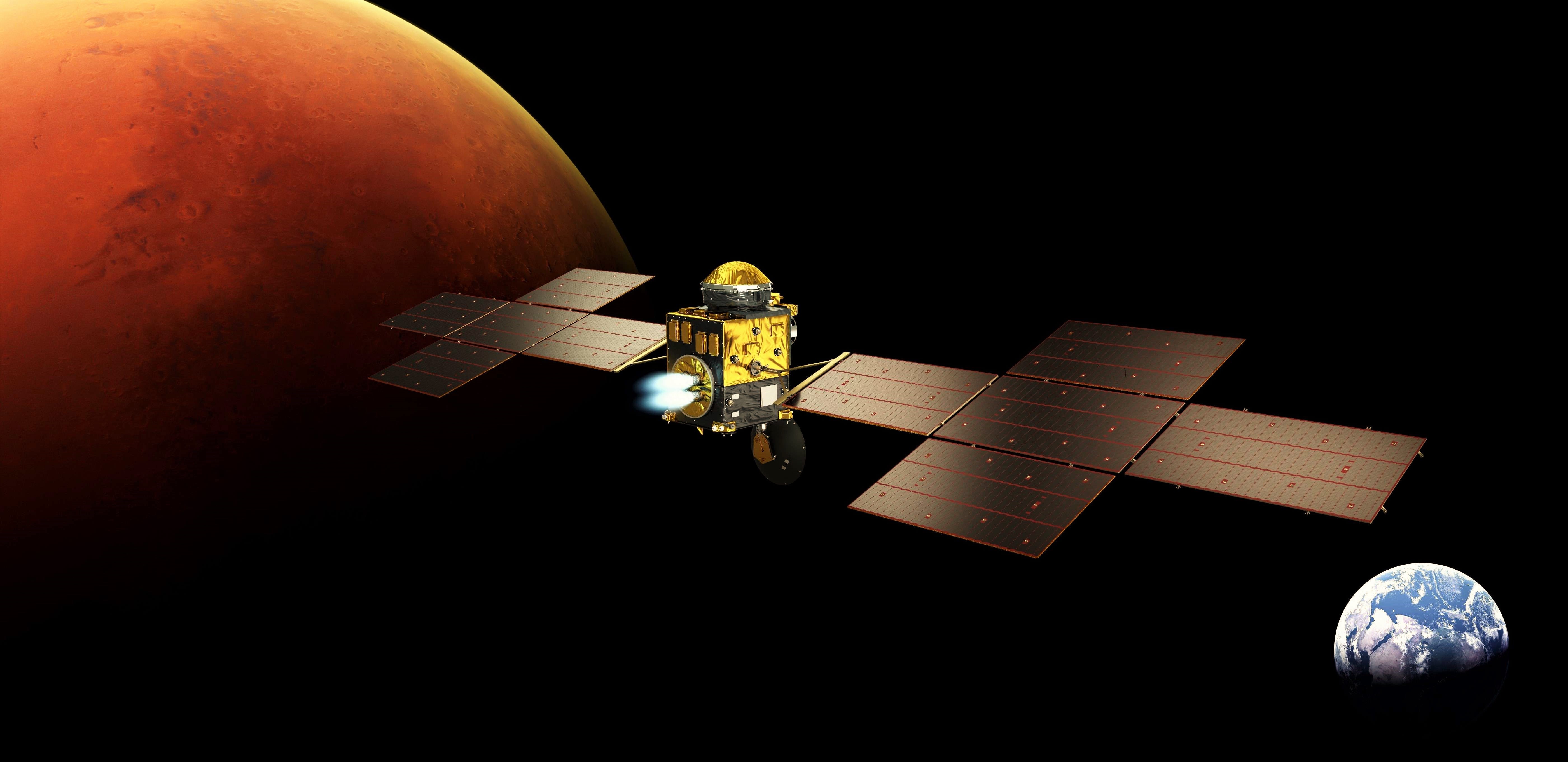 Mars sample return orbiter (ESA) render 4 edit