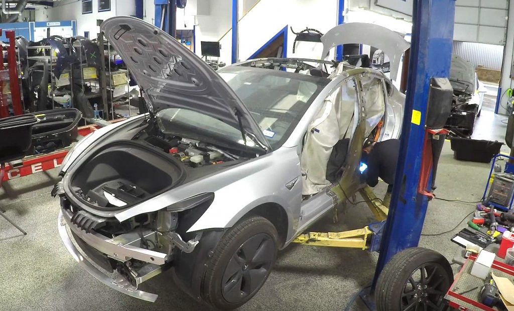 Tesla-approved body shop shares close look at Model 3 repair and