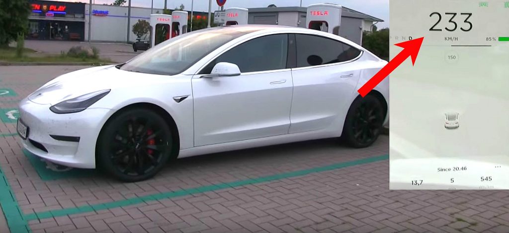 Tesla model 3 fastest speed sales