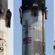 SpaceX's three surviving thrice-flown Block 5 boosters - B1048, B1049, and B1046 - are pictured here in various stages of recovery. (Teslarati, Pauline Acalin)