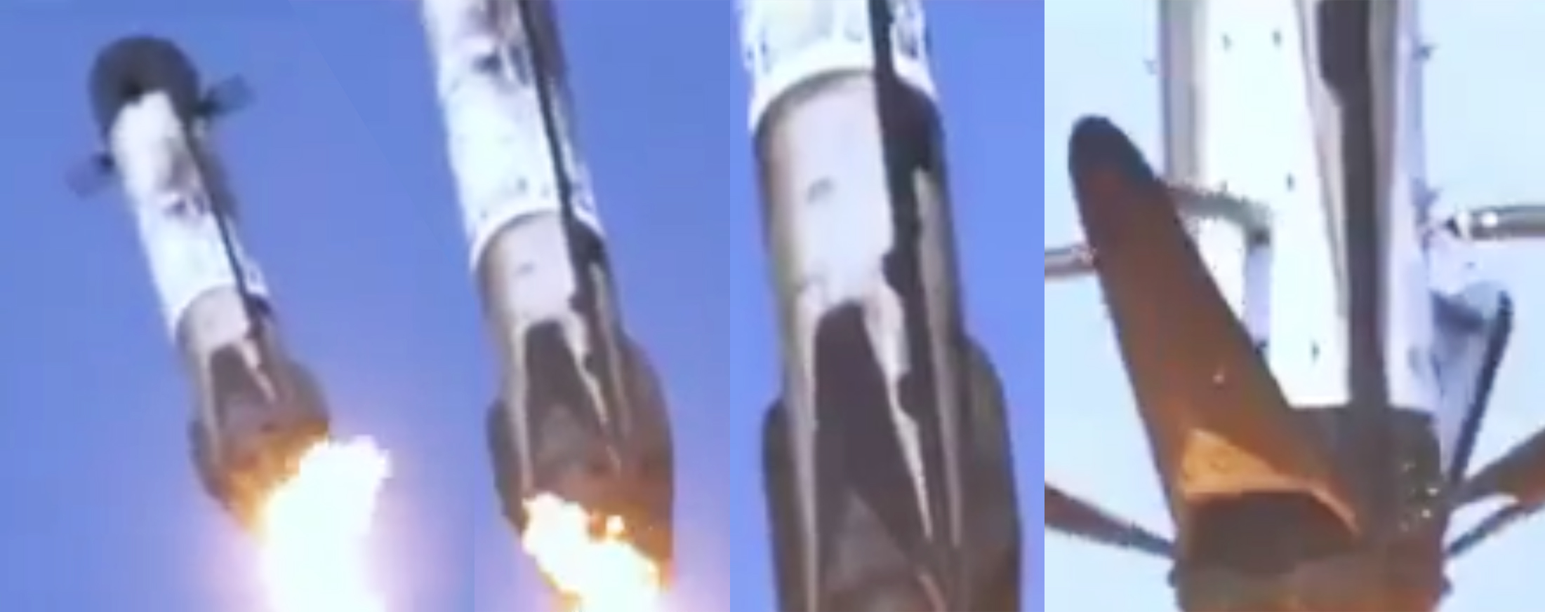 Falcon 9 B1056 CRS-18 uncut landing video (SpaceX – Elon Musk) mosaic 1