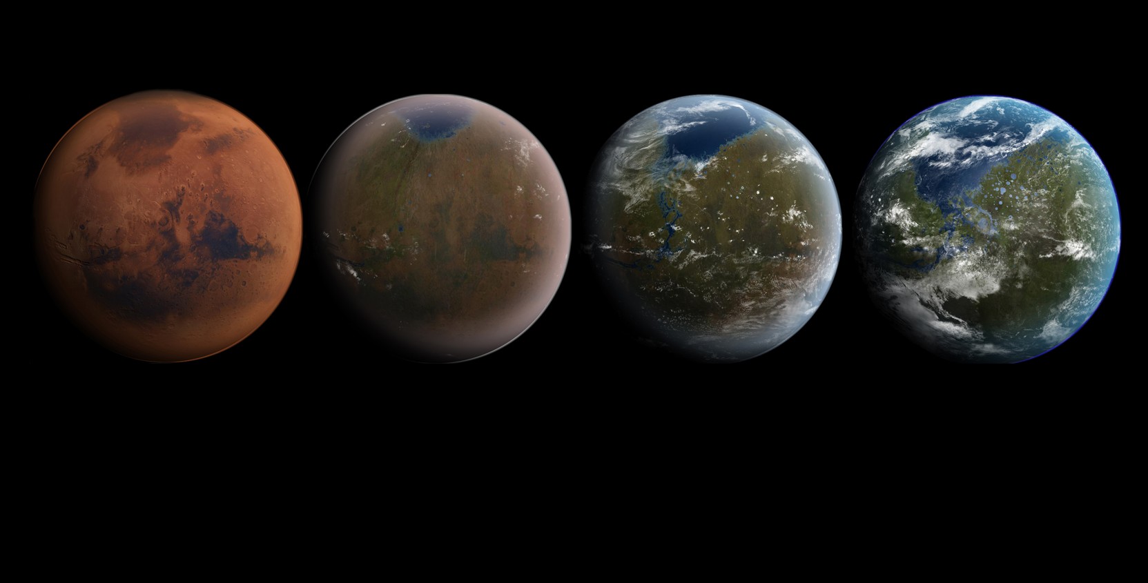 Mars as an Earth-like planet in the past not likely, according to new study