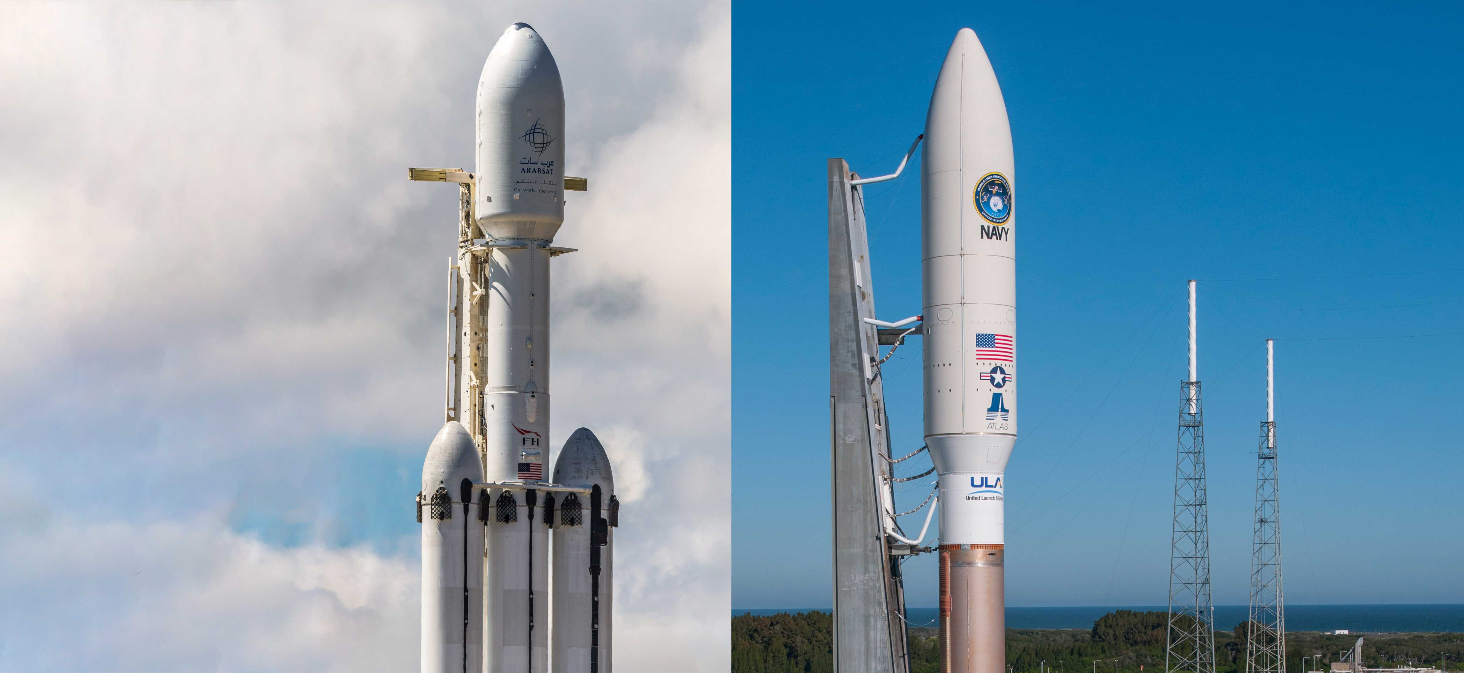 Atlas V MUOS-3 2015 vs Falcon Heavy 2019 fairings (SpaceX & ULA) 1 (c)