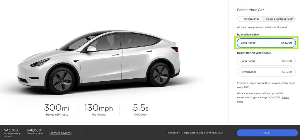 Tesla adjusts Model Y pricing updates default color to Pearl White Multi Coat