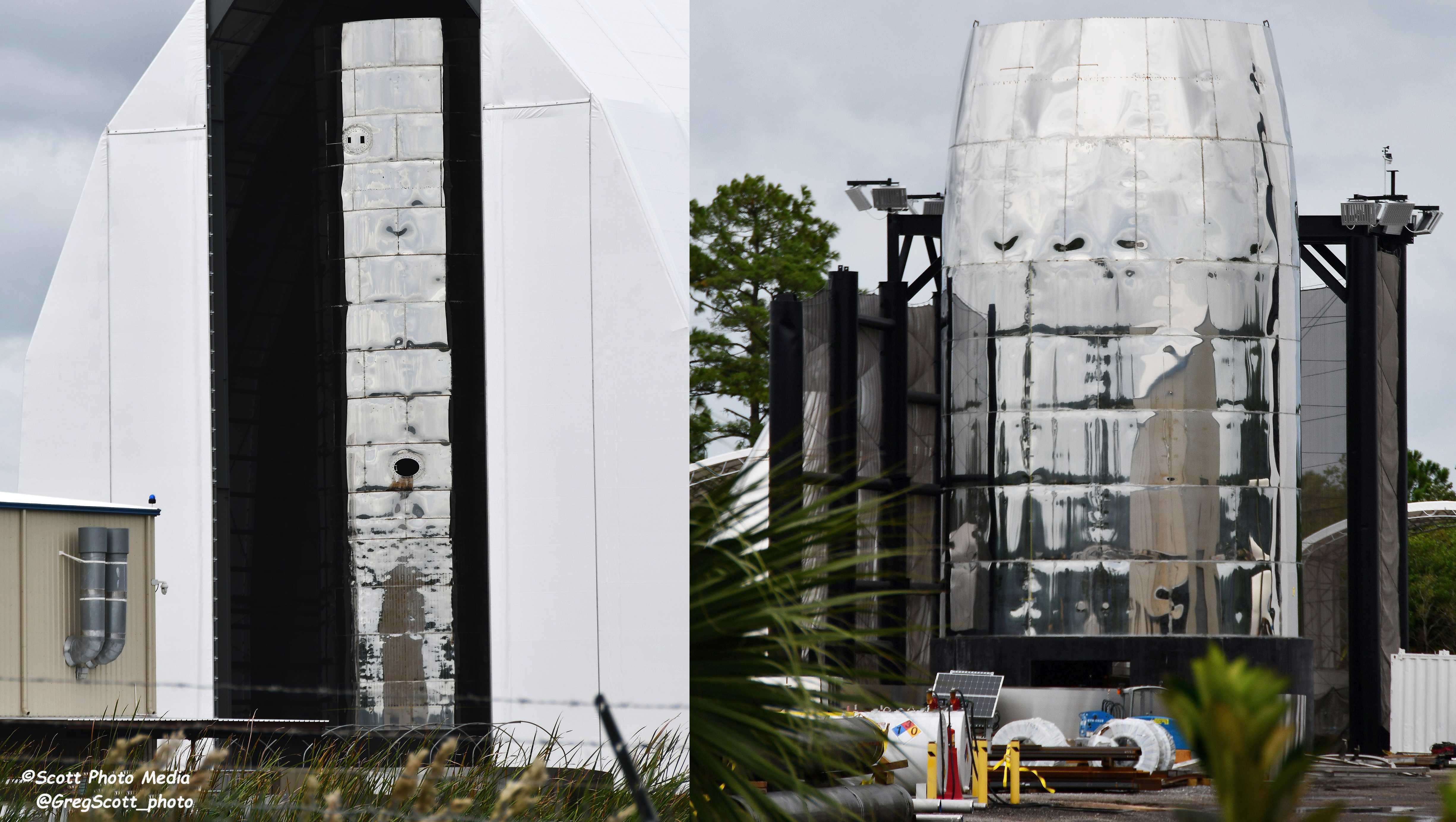 Starship with bad welding at Florida factory