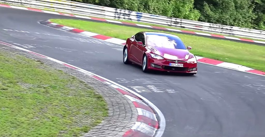 See The 2024 Tesla Model 3 Tackle The Nurburgring With Sketchy