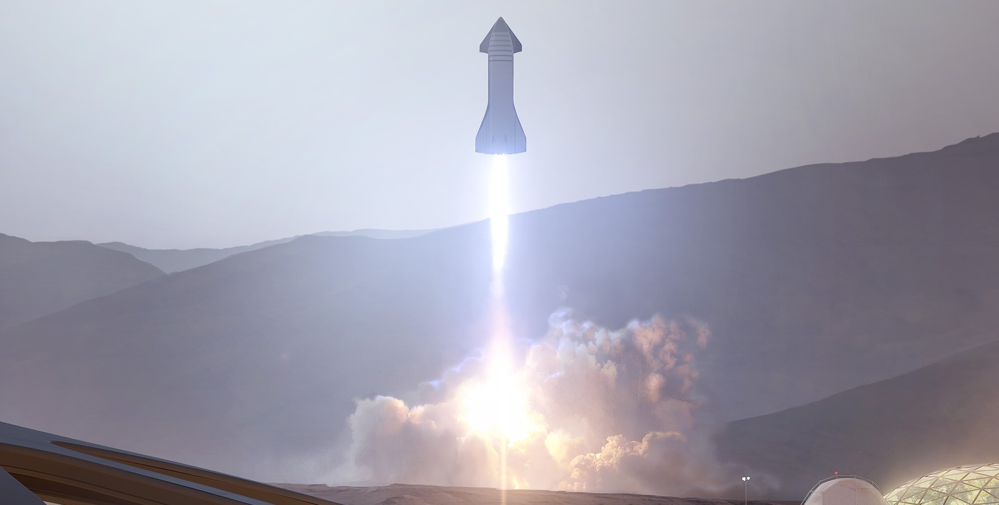 Starship 2019 Mars base interior render (SpaceX) 1 crop
