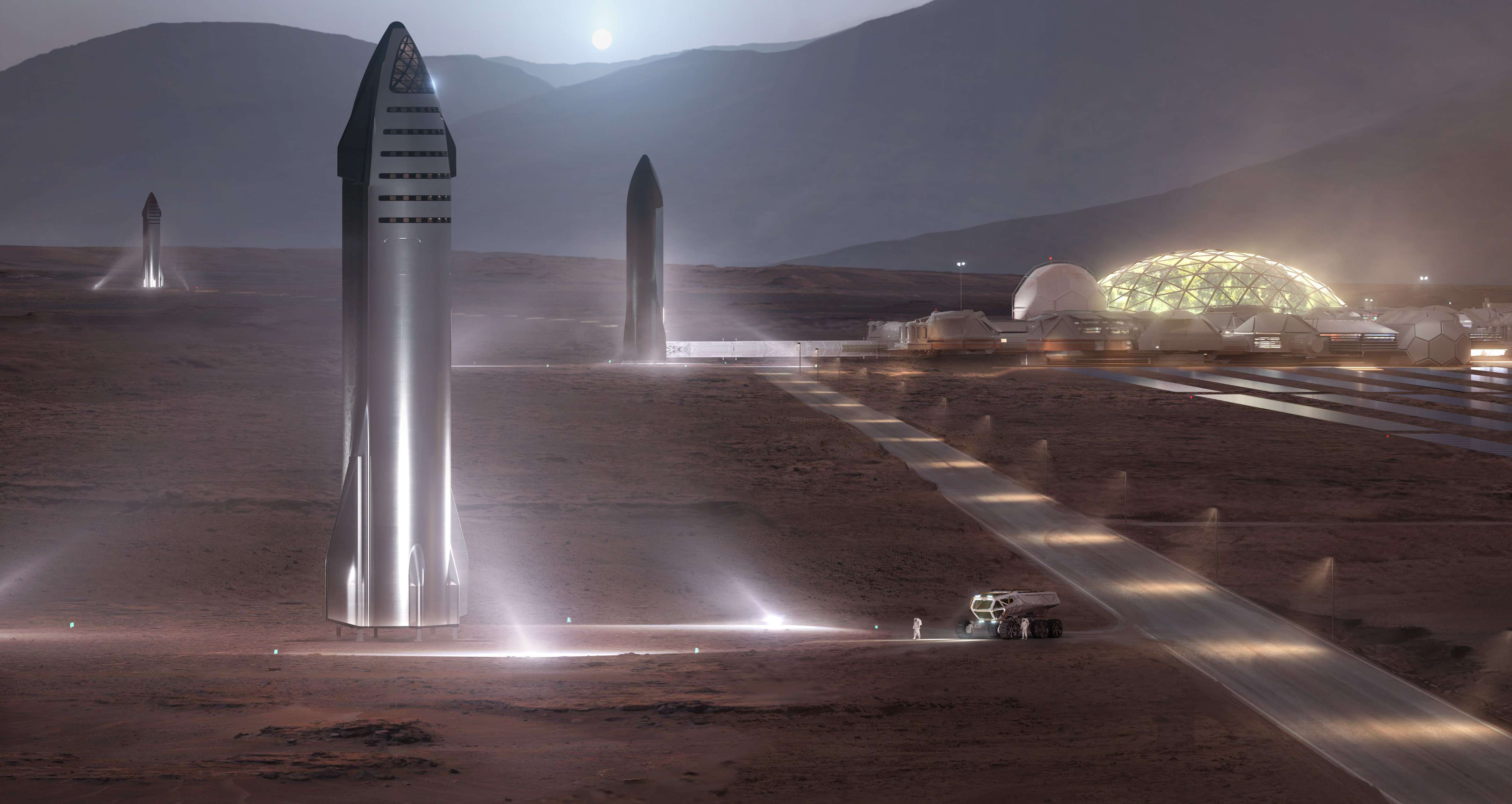 Starship 2019 Mars base render (SpaceX) 1 full crop (c)