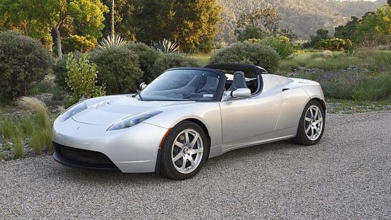 First tesla roadster