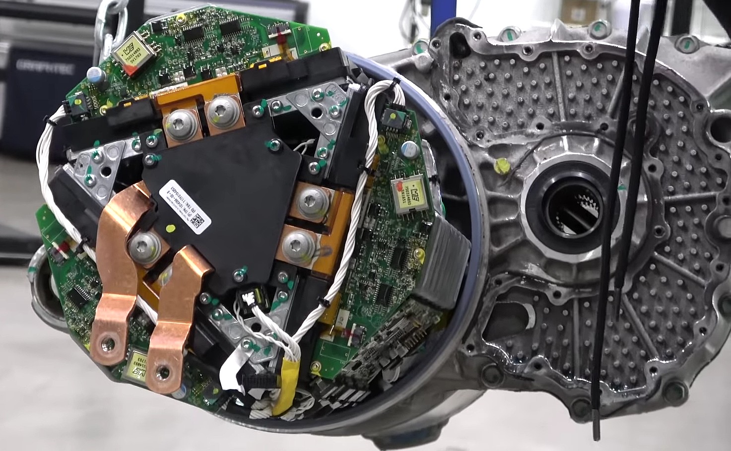 Tesla owner opens Model S motor to reveal Iron Man-esque